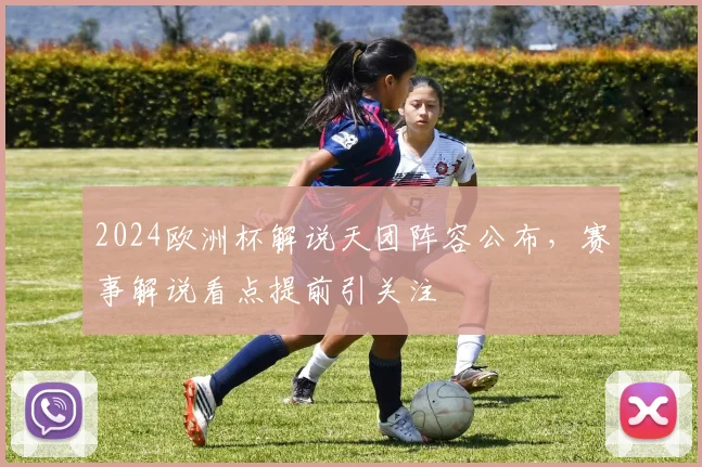 2024欧洲杯解说天团阵容公布，赛事解说看点提前引关注